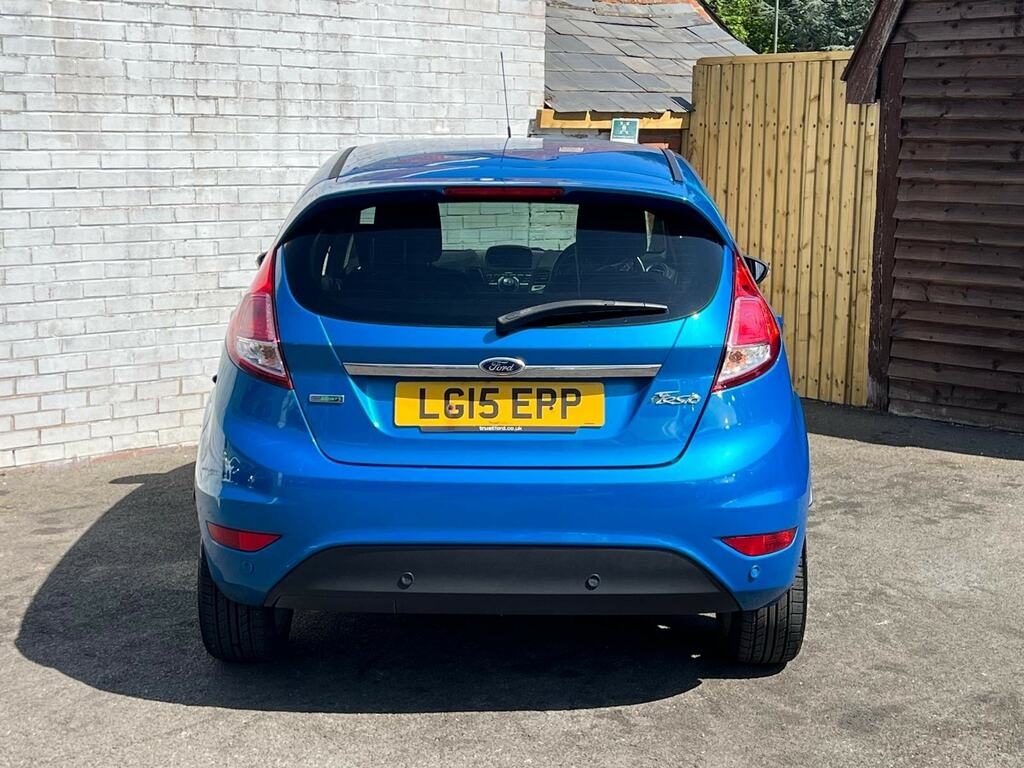 Ford Fiesta 1.0T Ecoboost Titanium Euro 6 Ss LG15EPP Blue #5