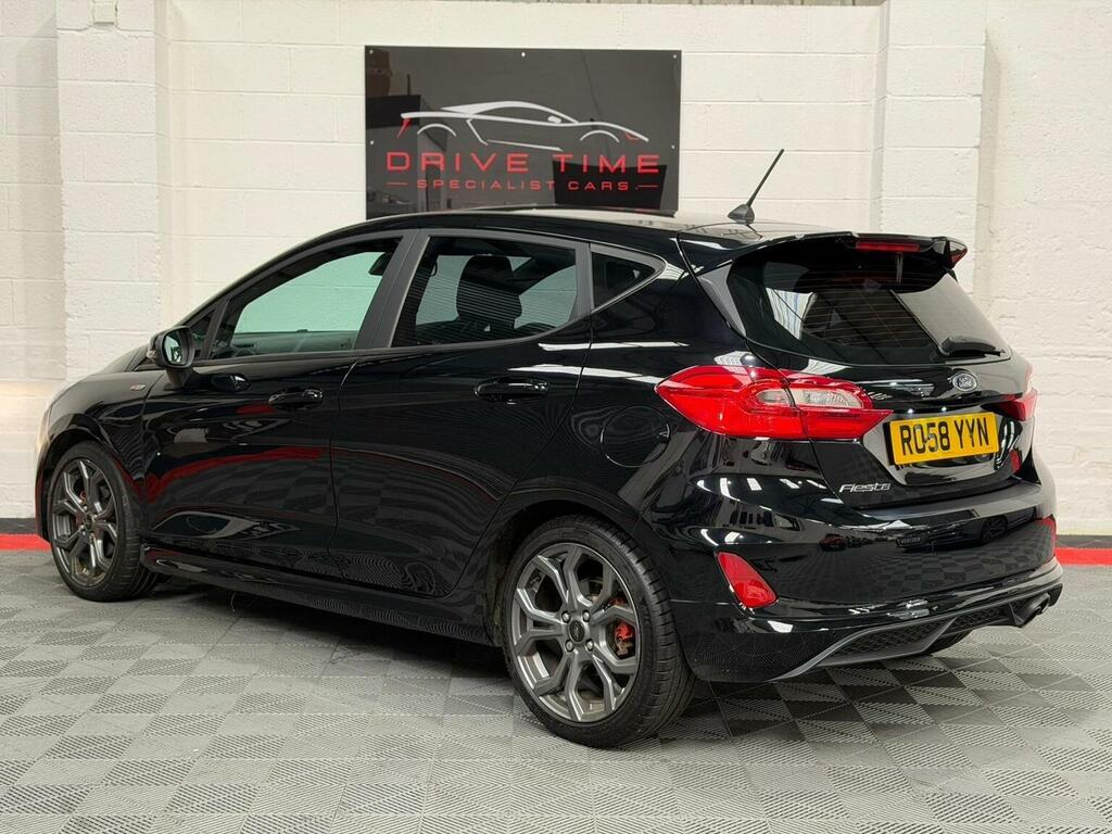 Ford Fiesta 1.0T Ecoboost St-line Euro 6 Ss RO58YYN Black #6