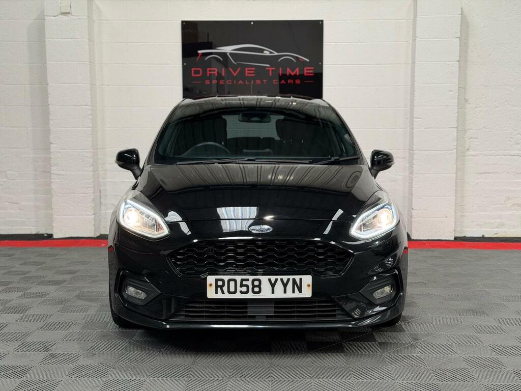 Ford Fiesta 1.0T Ecoboost St-line Euro 6 Ss RO58YYN Black #5