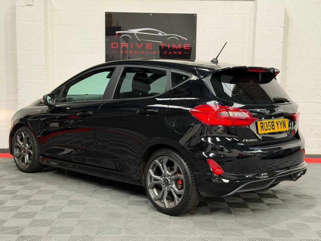 Ford Fiesta 1.0T Ecoboost St-line Euro 6 Ss RO58YYN Black #4