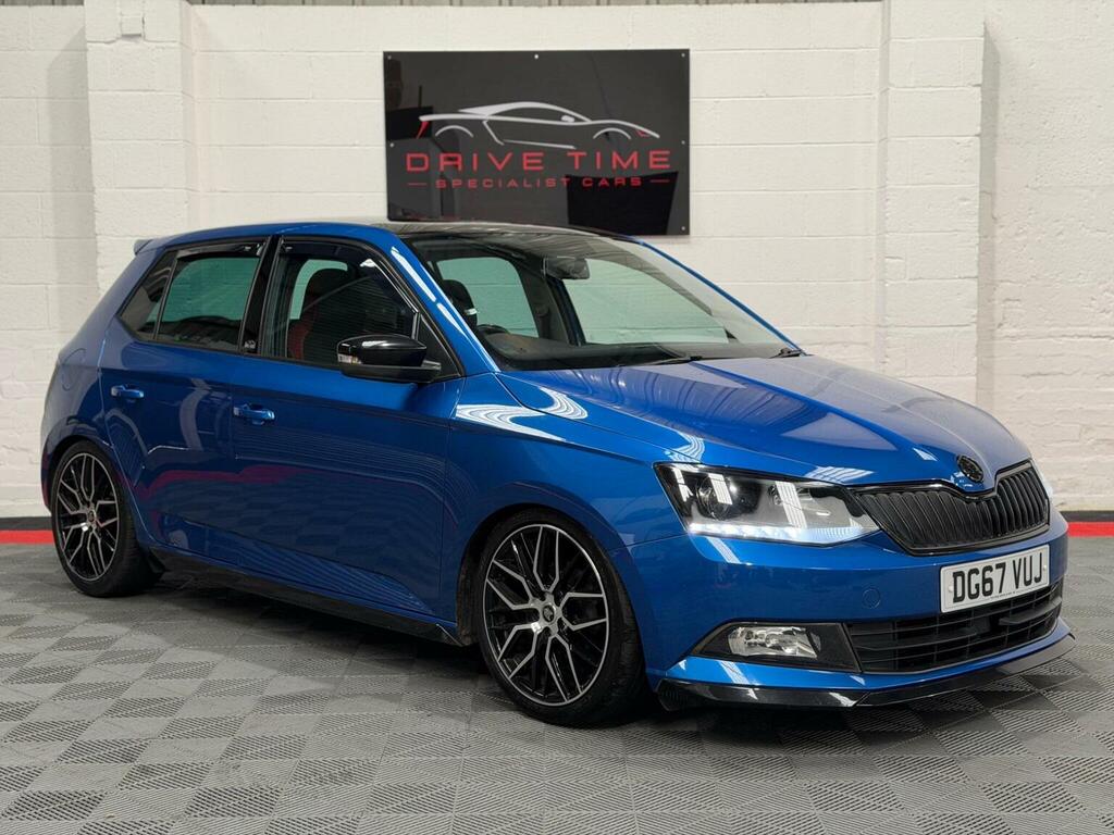 Skoda Fabia 1.2 Tsi Monte Carlo Euro 6 Ss DG67VUJ Blue #5