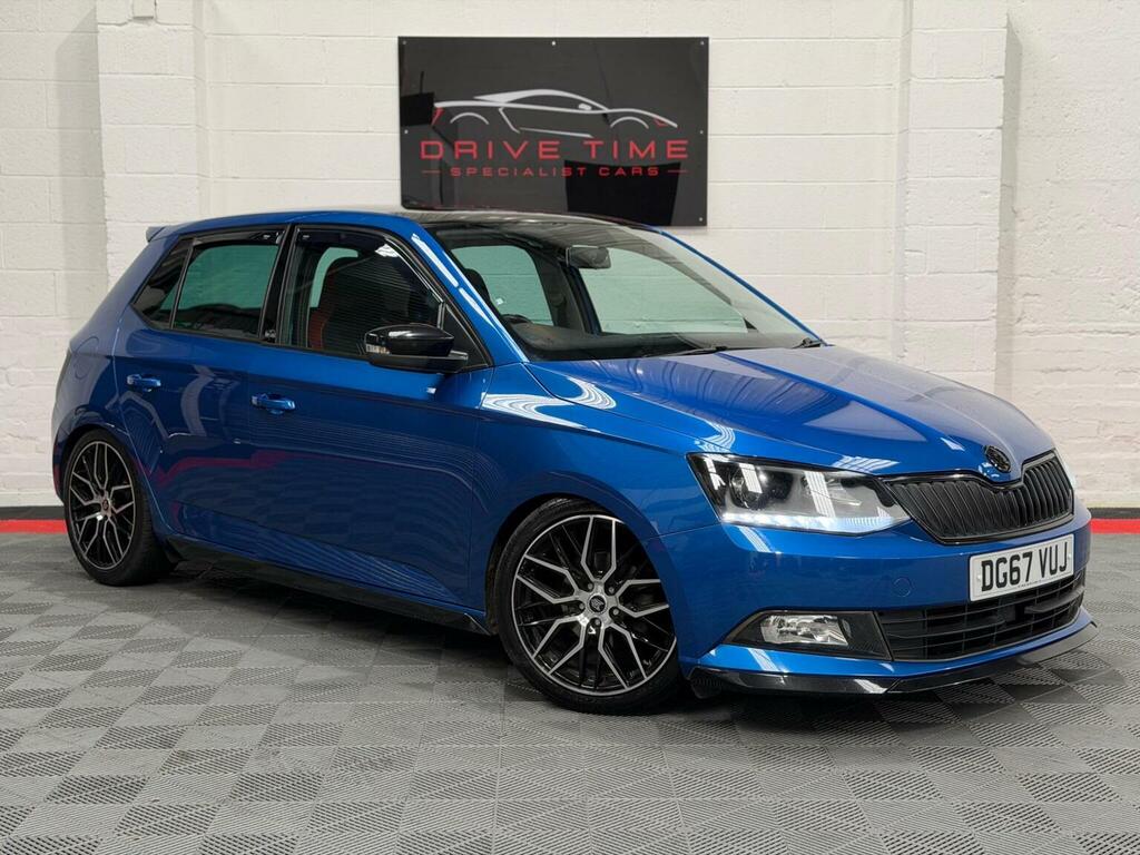 Skoda Fabia 1.2 Tsi Monte Carlo Euro 6 Ss DG67VUJ Blue #6