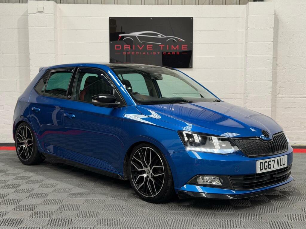 Skoda Fabia 1.2 Tsi Monte Carlo Euro 6 Ss Blue