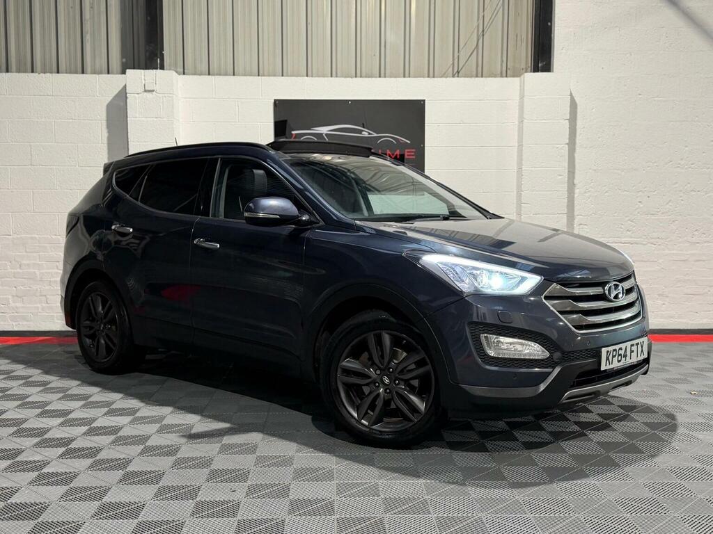 Hyundai Santa Fe 2.2 Crdi Premium Se 4Wd Euro 5 7 Seat KP64FTX Blue #5