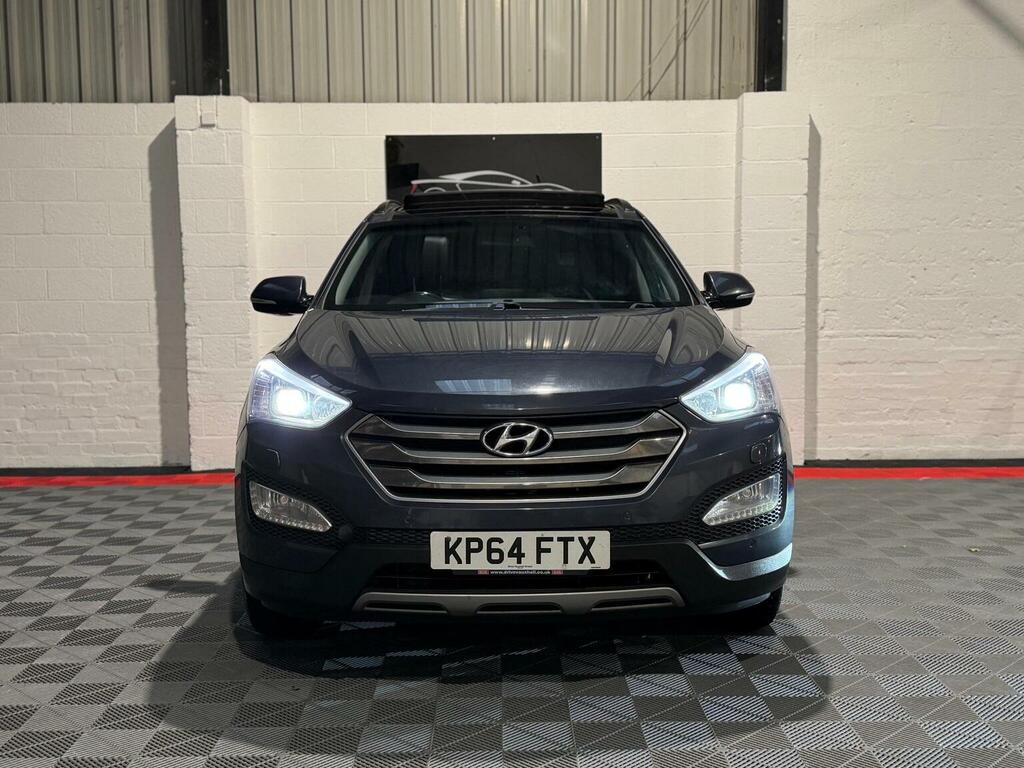 Hyundai Santa Fe 2.2 Crdi Premium Se 4Wd Euro 5 7 Seat KP64FTX Blue #2
