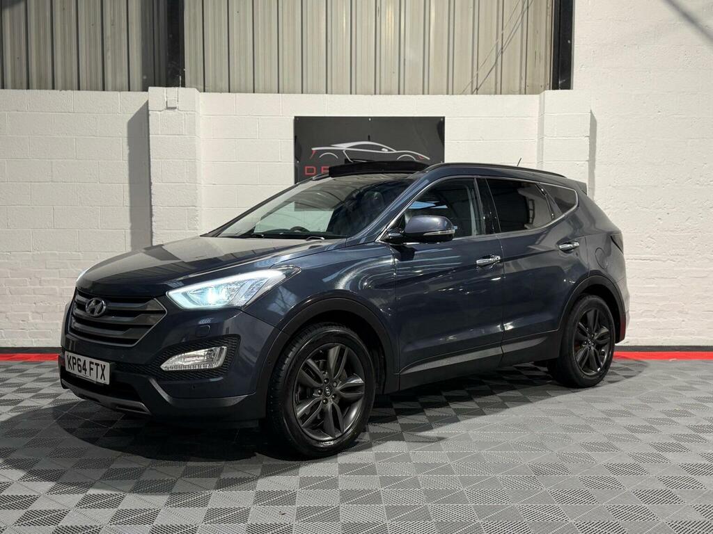 Hyundai Santa Fe 2.2 Crdi Premium Se 4Wd Euro 5 7 Seat KP64FTX Blue #3