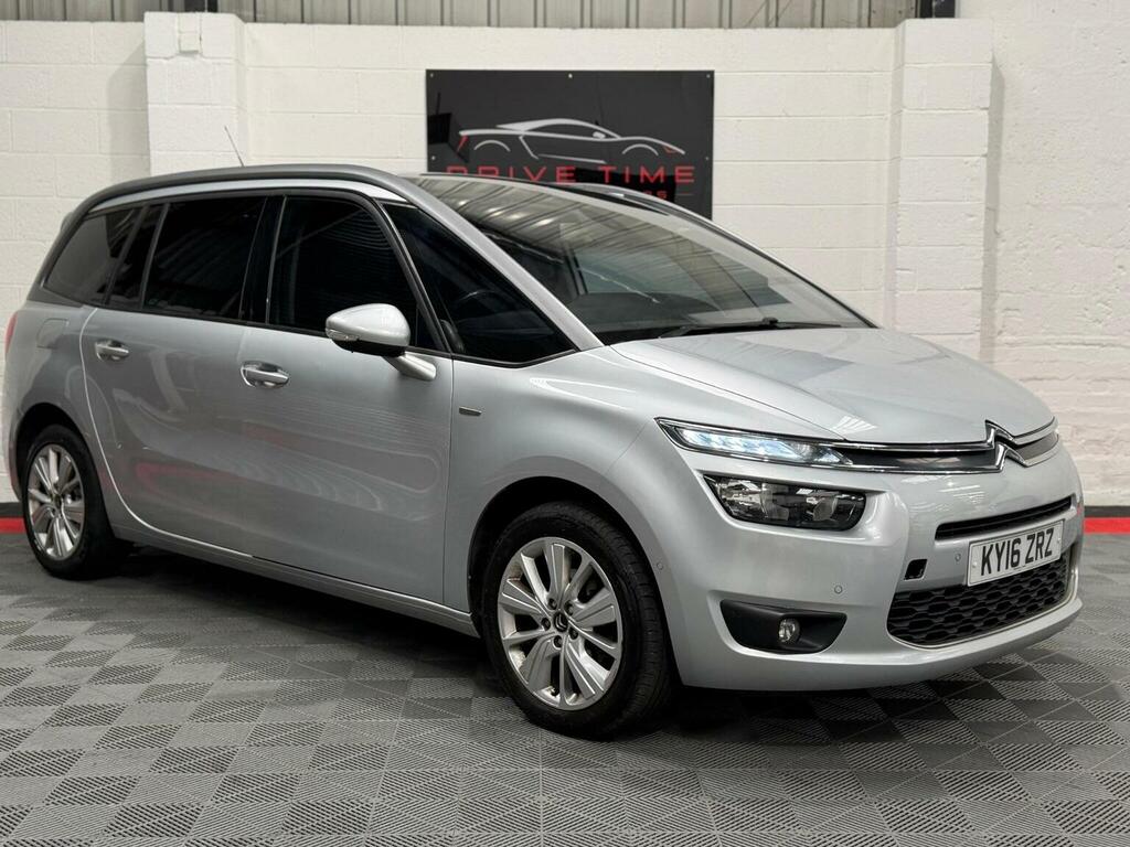 Citroen Grand C4 Picasso 1.6 Bluehdi Exclusive Euro 6 Ss KY16ZRZ Silver #5