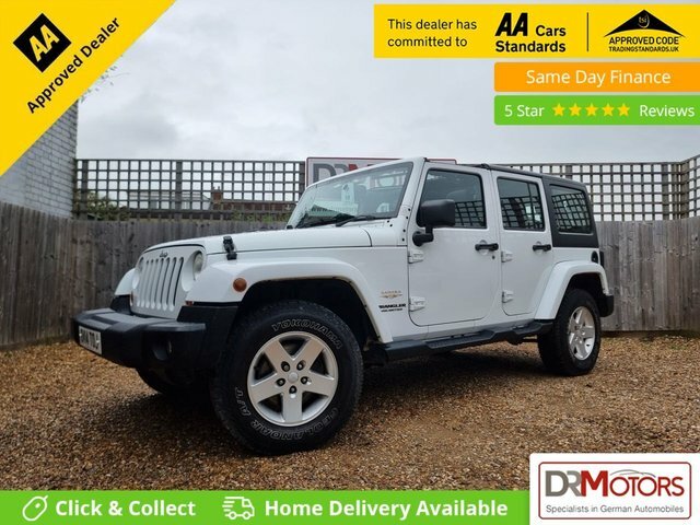 Jeep Wrangler 2.8 Crd Sahara Suv 4Wd Euro 5 197 White