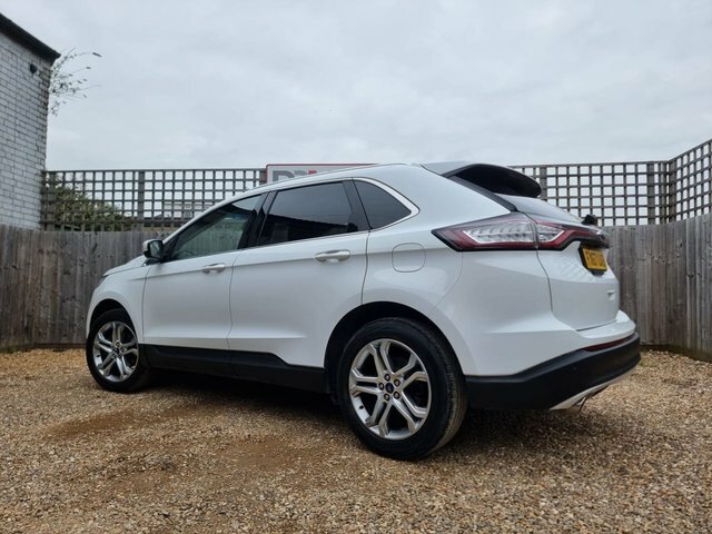 Ford Edge 2.0 Tdci Titanium Suv Awd Euro 6 FX67UAB White #4