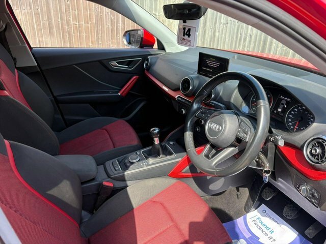 Audi Q2 1.0 Tfsi Sport Suv Euro 6 S S YK67YPZ Red #2