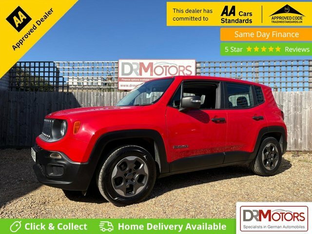 Jeep Renegade 1.6 Multijetii Sport Suv Euro 5 Red