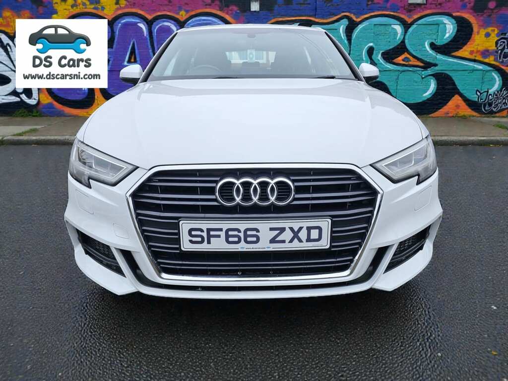 Audi A3 Hatchback SF66ZXD White #2
