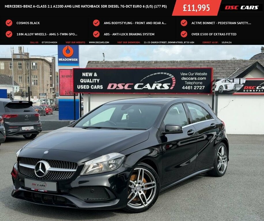 Mercedes-Benz A Class 2.1L Amg Line SY16RYA Black #3
