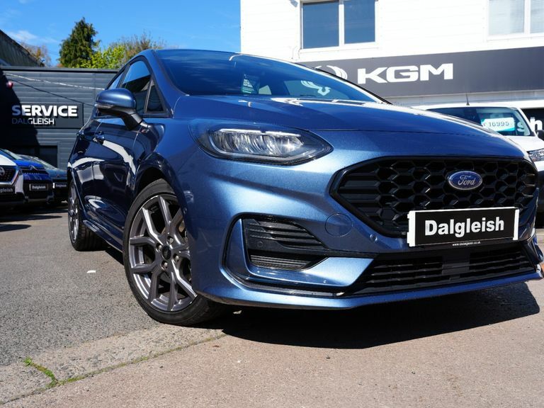 Ford Fiesta St-line Turbo Blue