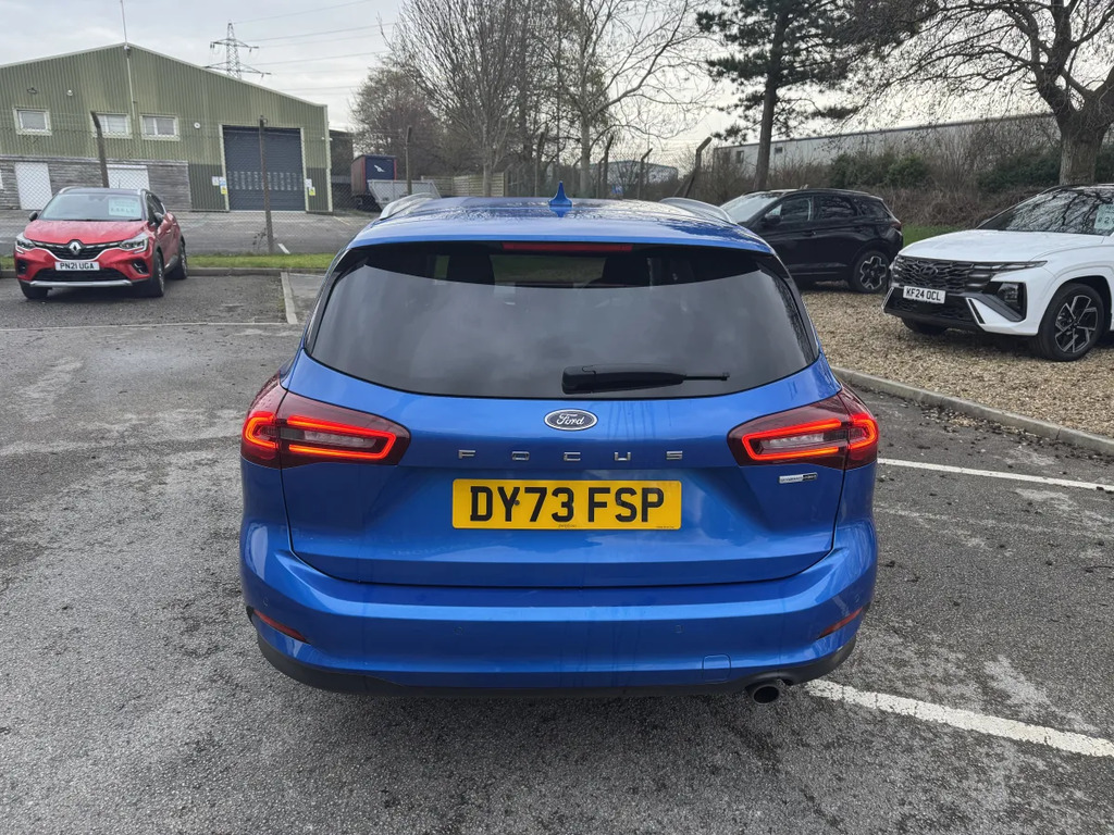 Ford Focus 1.0 Ecoboost Hybrid Mhev 155 Titanium DY73FSP Blue #4