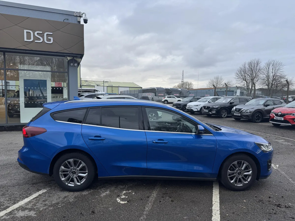 Ford Focus 1.0 Ecoboost Hybrid Mhev 155 Titanium DY73FSP Blue #6