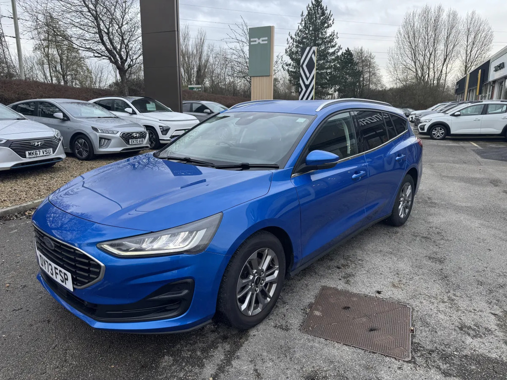 Ford Focus 1.0 Ecoboost Hybrid Mhev 155 Titanium DY73FSP Blue #2
