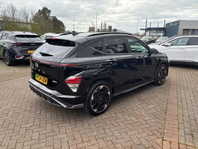 Hyundai Kona 160Kw N Line 65Kwh KF24ODW Black #4