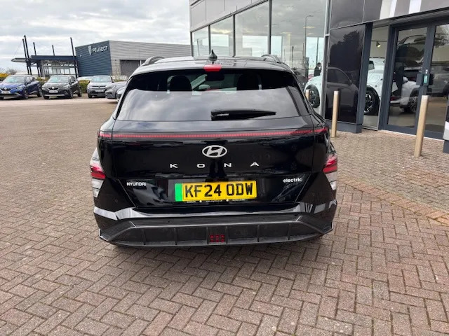 Hyundai Kona 160Kw N Line 65Kwh KF24ODW Black #3