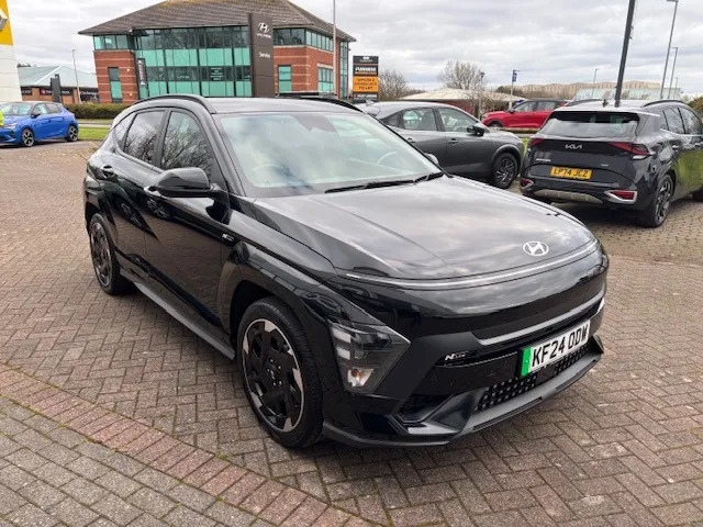 Hyundai Kona 160Kw N Line 65Kwh KF24ODW Black #6