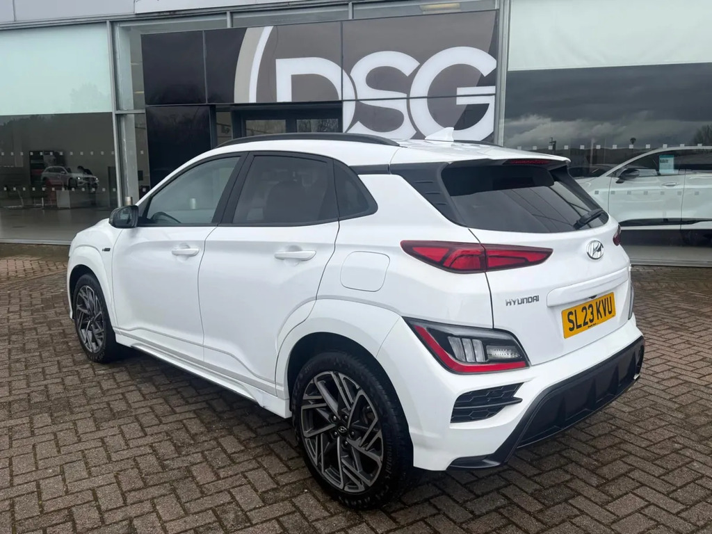 Hyundai Kona 1.0 Tgdi 48V Mhev N Line SL23KVU White #3