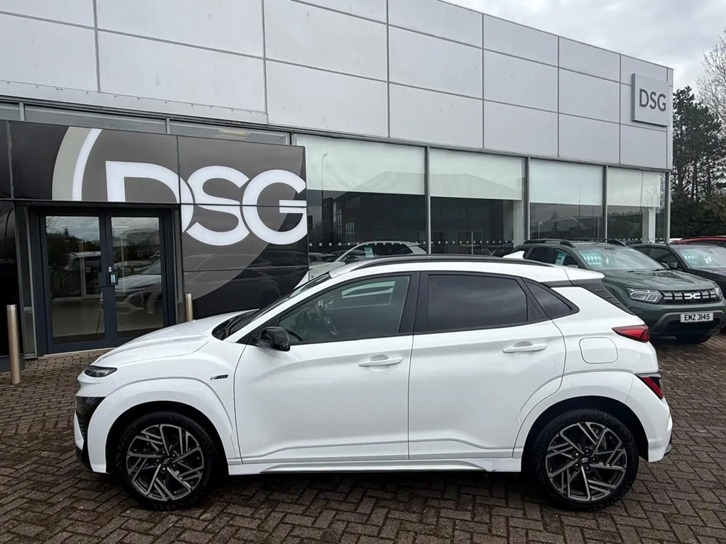 Hyundai Kona 1.0 Tgdi 48V Mhev N Line SL23KVU White #2