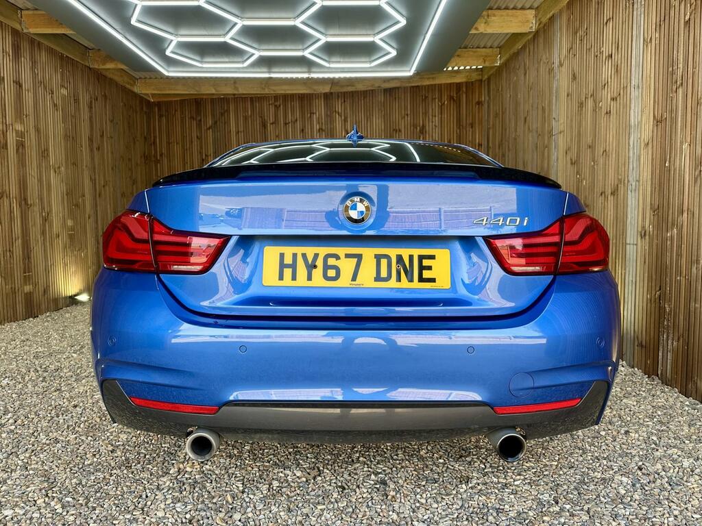 BMW 4 Series 3.0 440I M Sport Euro 6 Ss HY67DNE Blue #6