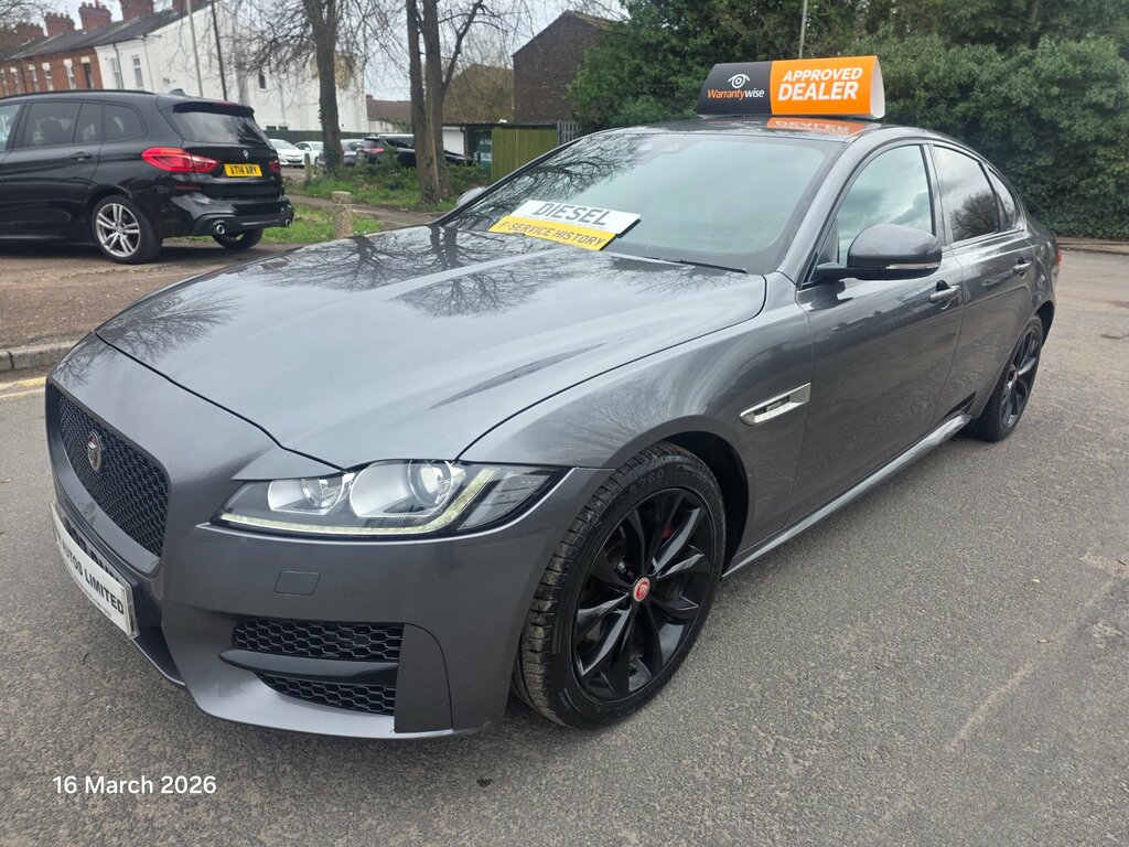 Jaguar XF 2.0D R-sport Saloon Euro 6 Ss YM66FTF Grey #2