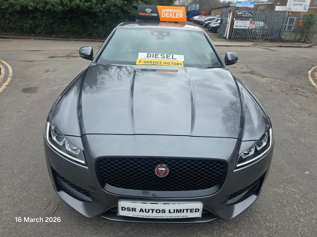 Jaguar XF 2.0D R-sport Saloon Euro 6 Ss YM66FTF Grey #3