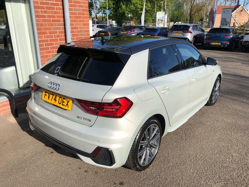 Audi A1 1.0 Tfsi 30 S Line Sportback S Tronic Euro 6 S S FV74OEX Silver #4