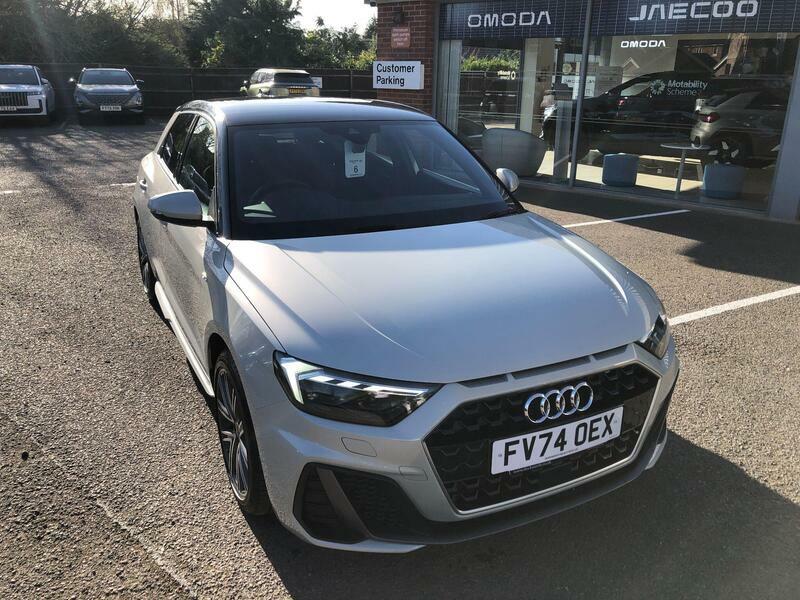 Audi A1 1.0 Tfsi 30 S Line Sportback S Tronic Euro 6 S S Silver