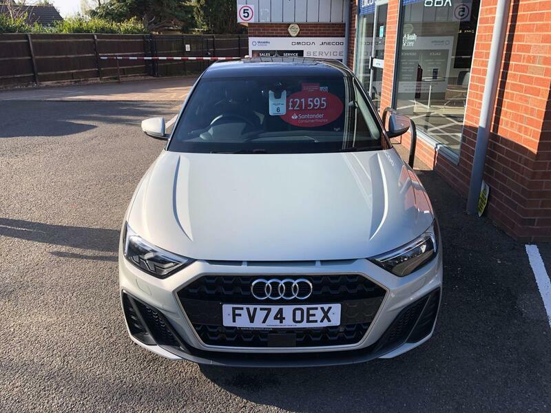 Audi A1 1.0 Tfsi 30 S Line Sportback S Tronic Euro 6 S S FV74OEX Silver #6