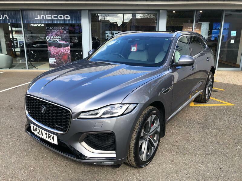 Jaguar F-Pace 3.0 D300 Mhev R-dynamic Hse Black Awd Euro 6 AK24YRV Grey #4