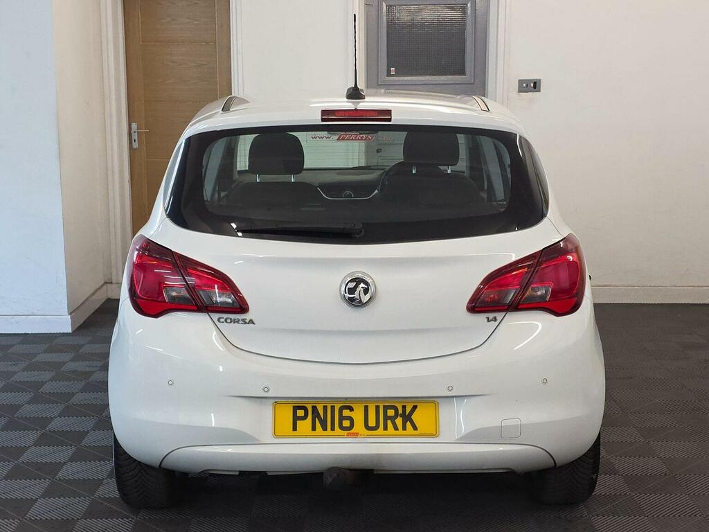 Vauxhall Corsa 1.4I Ecoflex Energy Euro 6 A C PN16URK White #5