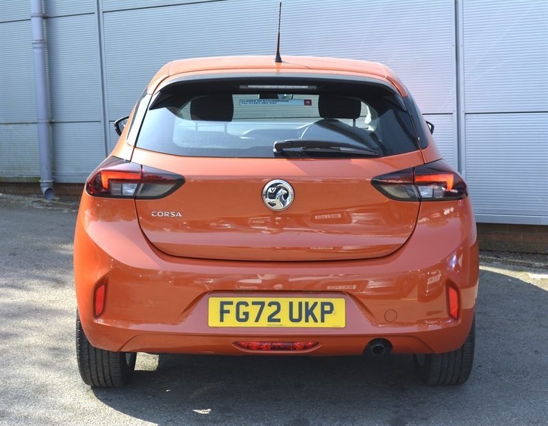 Vauxhall Corsa 1.2 Turbo Design Hatchback Euro FG72UKP Orange #5