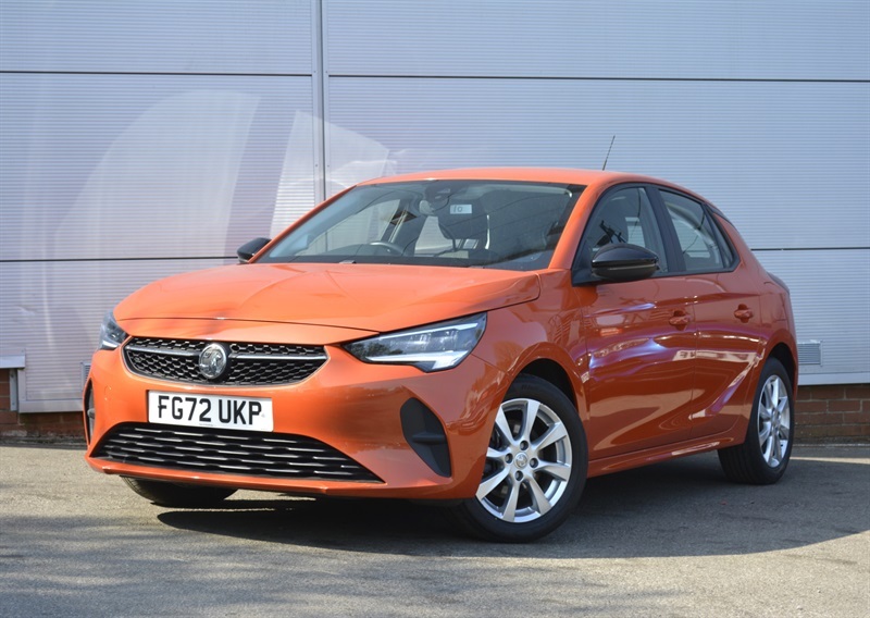Vauxhall Corsa 1.2 Turbo Design Hatchback Euro FG72UKP Orange #2