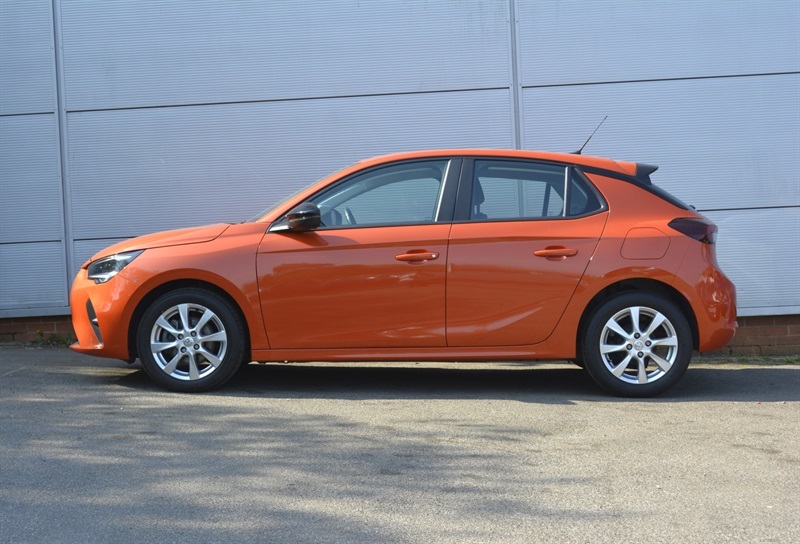 Vauxhall Corsa 1.2 Turbo Design Hatchback Euro FG72UKP Orange #3