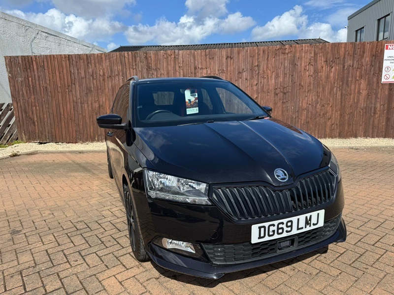 Skoda Fabia 1.0 Tsi Monte Carlo Estate Euro Black