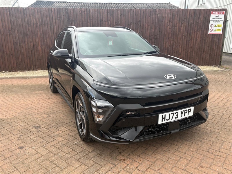 Hyundai Kona 1.0 T-gdi N Line Suv Dct Euro 6 Ss Black