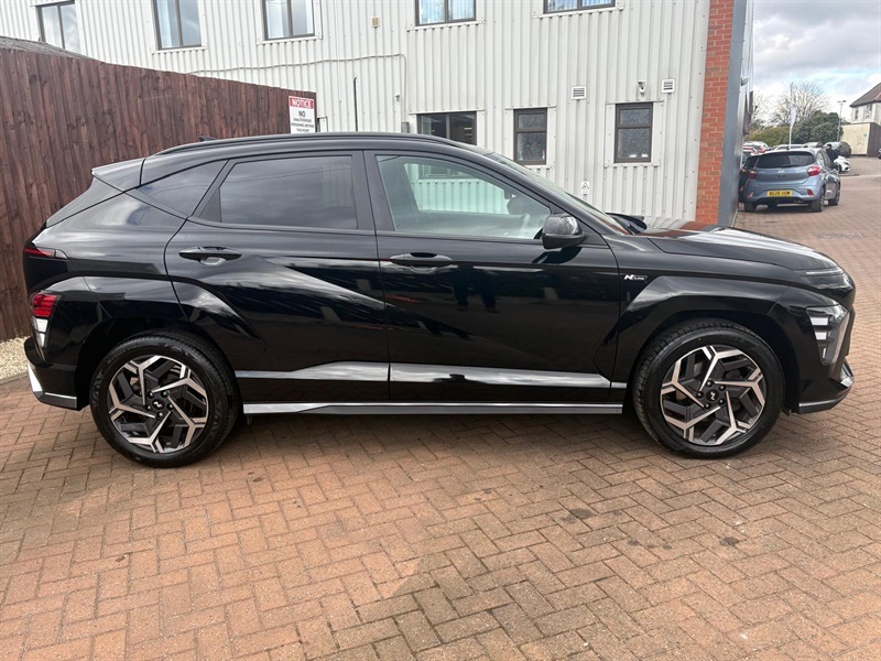 Hyundai Kona 1.0 T-gdi N Line Suv Dct Euro 6 Ss Black #2