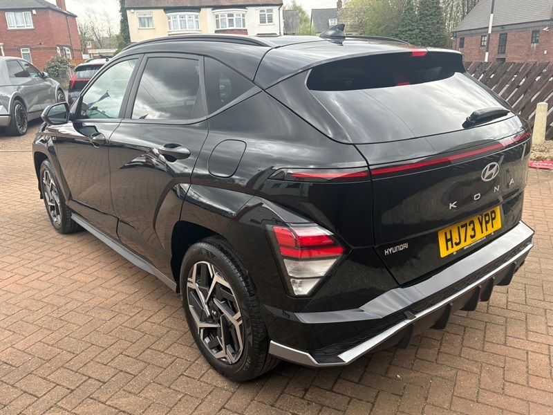 Hyundai Kona 1.0 T-gdi N Line Suv Dct Euro 6 Ss Black #5