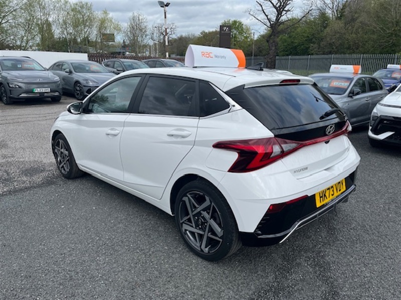 Hyundai I20 1.0 T-gdi Premium Hatchback Euro HK73VDY White #5
