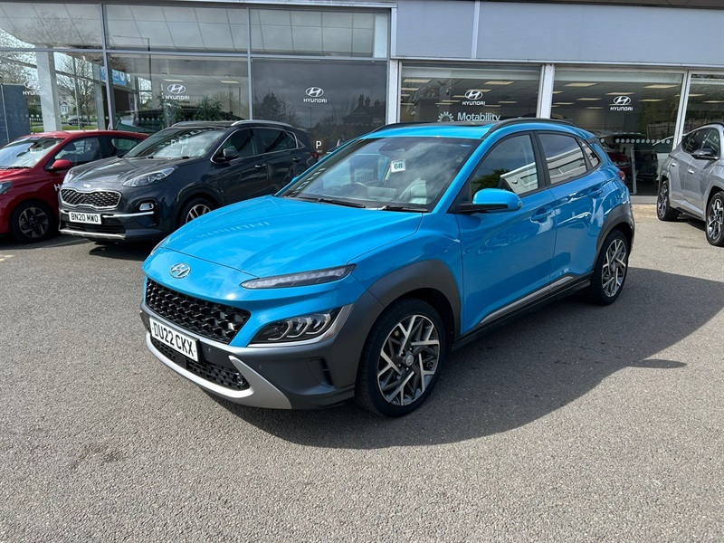 Hyundai Kona 1.6 H-gdi Ultimate Suv Hybrid Dct Euro Blue
