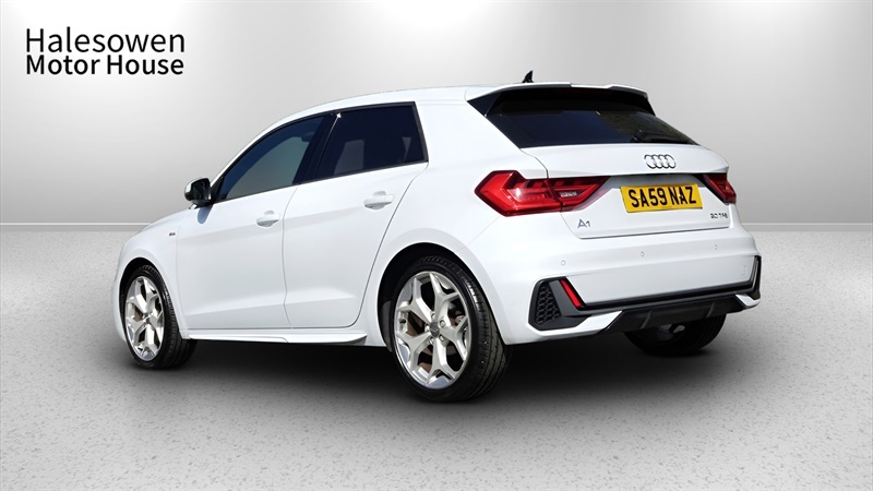 Audi A1 1.0 Tfsi 30 S Line Sportback Eur SA59NAZ White #5