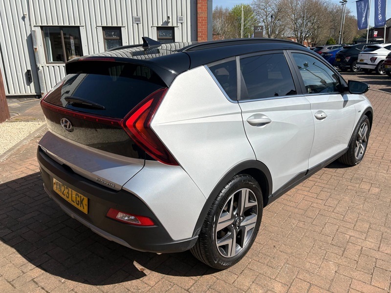Hyundai Bayon 1.0 T-gdi Mhev Ultimate Suv Hybrid Manu VN23LGK Silver #3