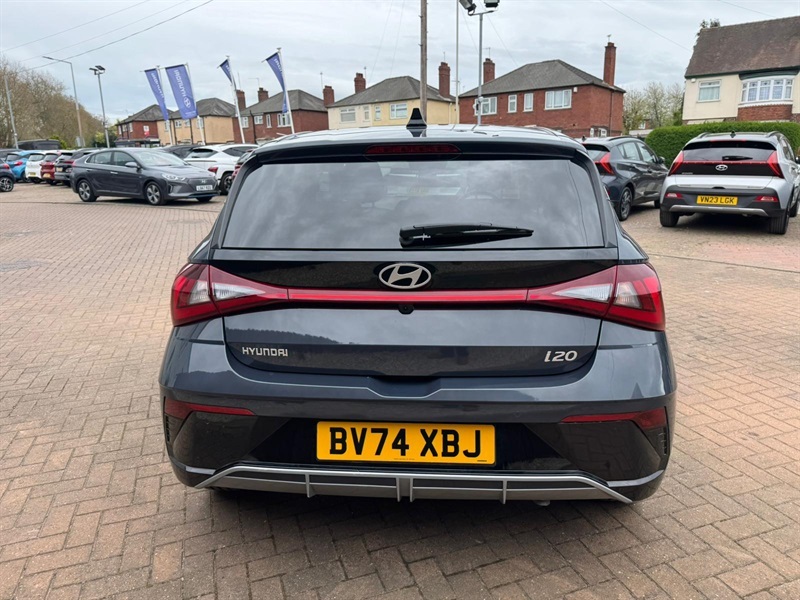 Hyundai I20 1.0 T-gdi Premium Hatchback Dct Euro 6 BV74XBJ Grey #4