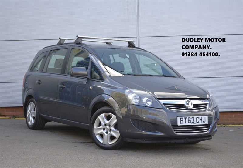 Vauxhall Zafira 1.6 16V Exclusiv Mpv Euro 5 115 Grey