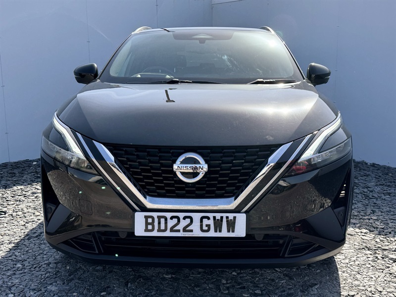 Nissan Qashqai 1.3 Dig-t Mhev Tekna Suv Hybrid BD22GWW Black #2