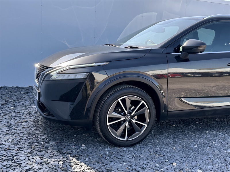 Nissan Qashqai 1.3 Dig-t Mhev Tekna Suv Hybrid BD22GWW Black #5