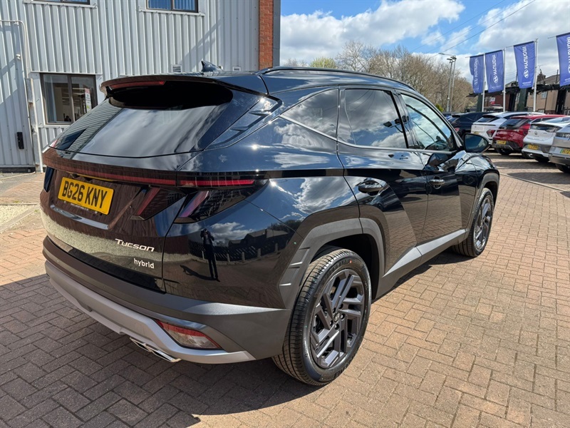 Hyundai Tucson 1.6T Hybrid 239Ps Black Line Au BG26KNY Black #5